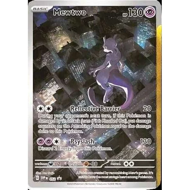 Mewtwo - 052 (SVP) Promo - Near Mint Holofoil