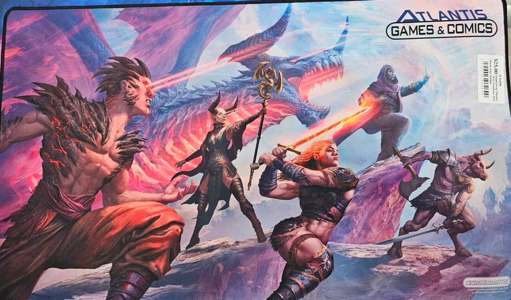Atlantis Swag: Playmat - MTG Prerelease: 2023 - March of the Machine