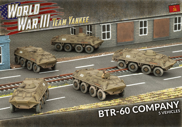 Flames of War: Team Yankee WW3: Soviet (TSBX14) - BTR-60 Transport Platoon (Plastic)