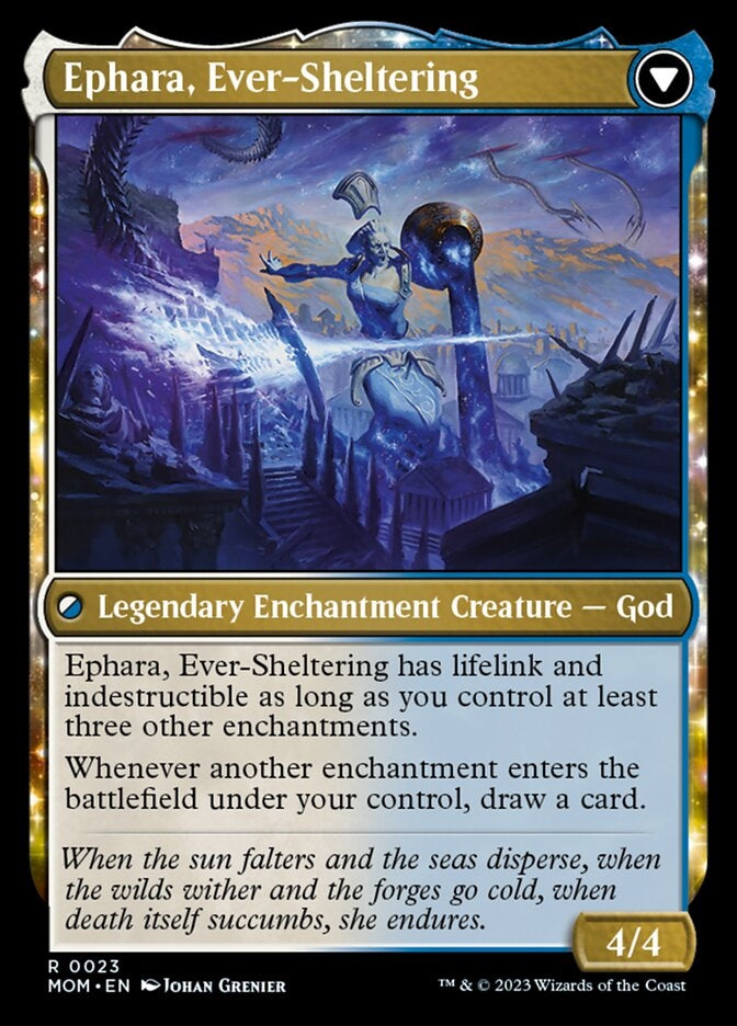 Invasion of Theros // Ephara, Ever-Sheltering [