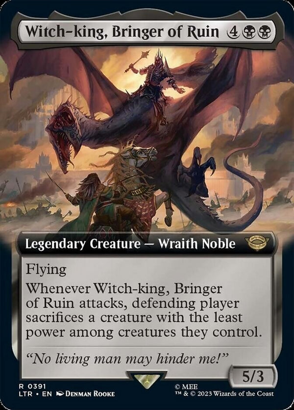 Witch-king, Bringer of Ruin [#0391 Extended Art] (LTR-R)