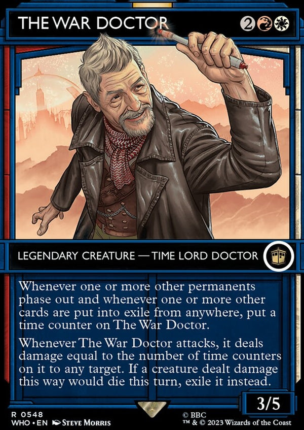 The War Doctor [#0548 Tardis Showcase] (WHO-R)