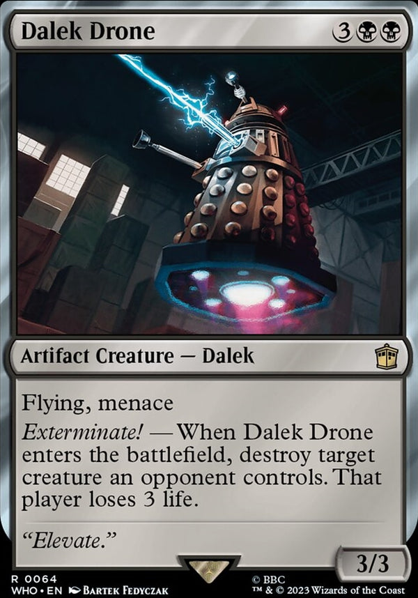 Dalek Drone [#0064 New Cards] (WHO-R)