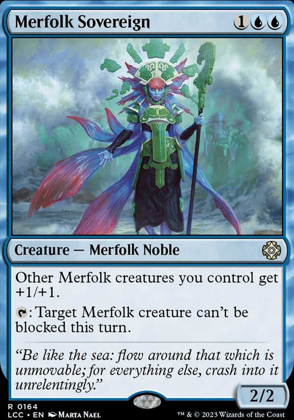 Merfolk Sovereign [#0164 Reprint] (LCC-R)