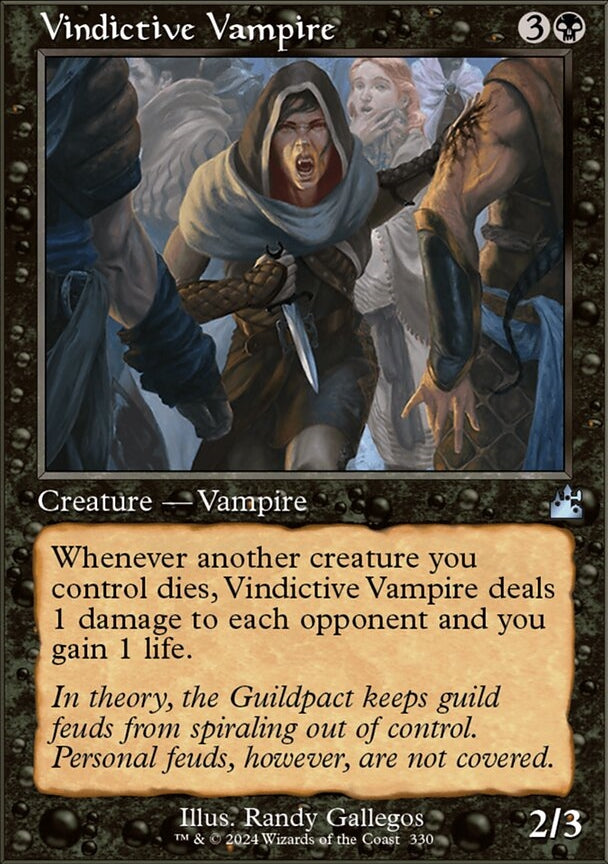 Vindictive Vampire [#0330 Retro Frame] (RVR-U)