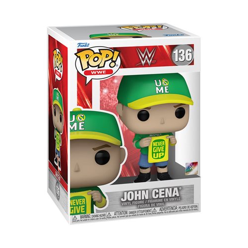 POP Figure: WWE #0136 - John Cena (Never Give Up)