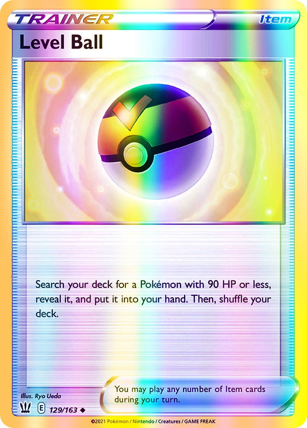 Level Ball - 129/163 (SWSH05) Uncommon - Near Mint Reverse Holofoil