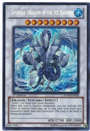 Trishula, Dragon of the Ice Barrier (HA04-EN060) Secret Rare