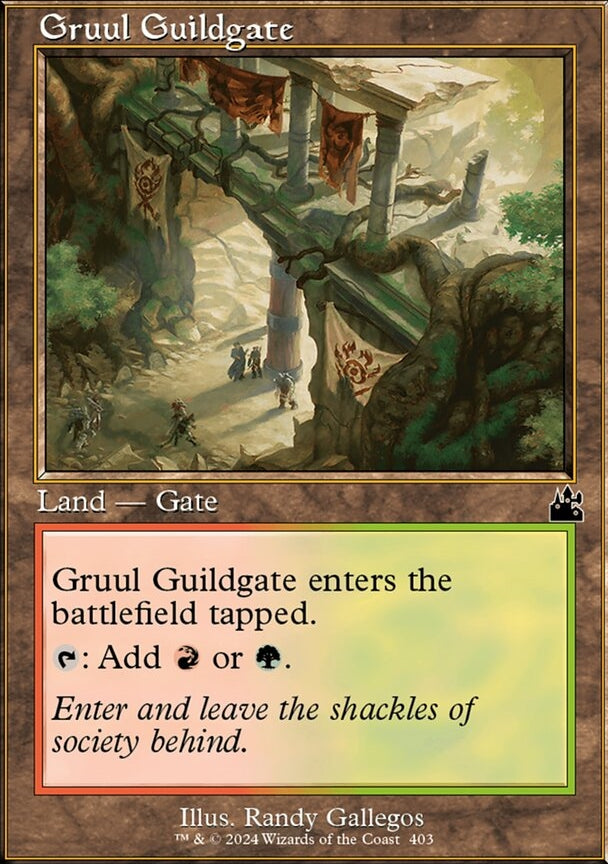 Gruul Guildgate [#0403 Retro Frame] (RVR-C)