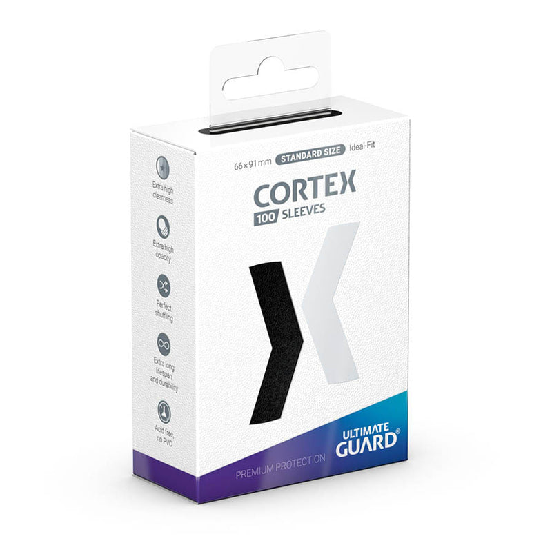 Ultimate Guard: Cortex Sleeves -  Black (100)