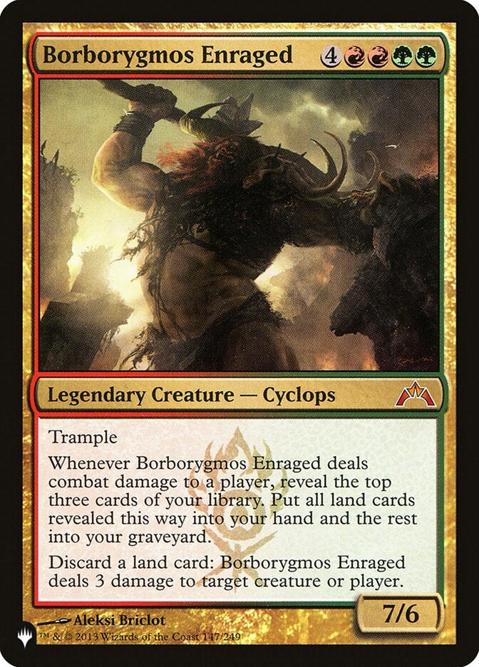 Borborygmos Enraged (GTC-M-LIST)