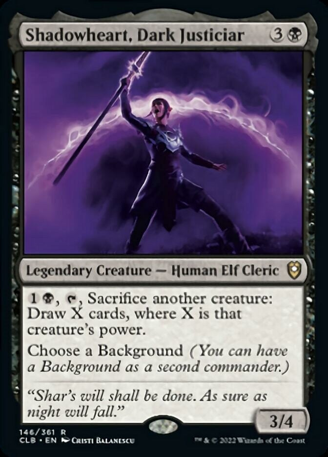 Shadowheart, Dark Justiciar (CLB-R)