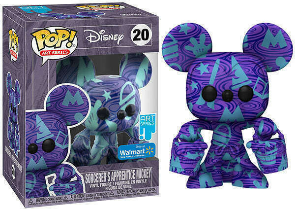 POP Figure: Disney Fantasia #0020 - Sorcerer's Apprentice  Mickey (Artist's Series) (Walmart)