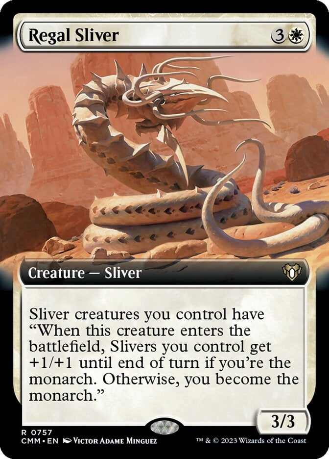 Regal Sliver [#0757 Extended Art] (CMM-R)