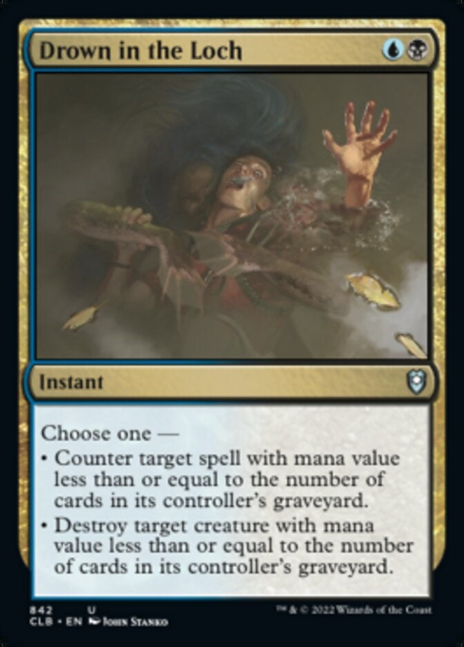 Drown in the Loch [#842 Commander Decks] (CLB-U)