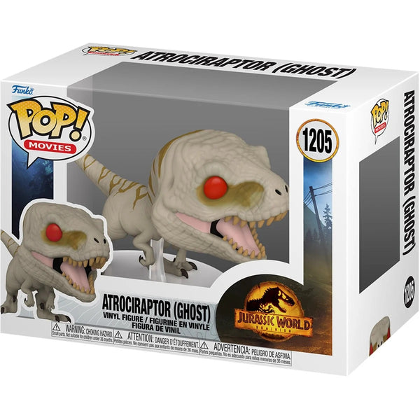 POP Figure: Jurassic World Dominion #1205 - Atrociraptor (Ghost)