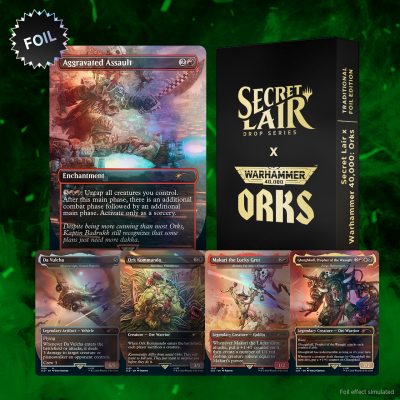 MTG: Secret Lair - Secret Lair x Warhammer 40,000: Orks (Foil Edition)