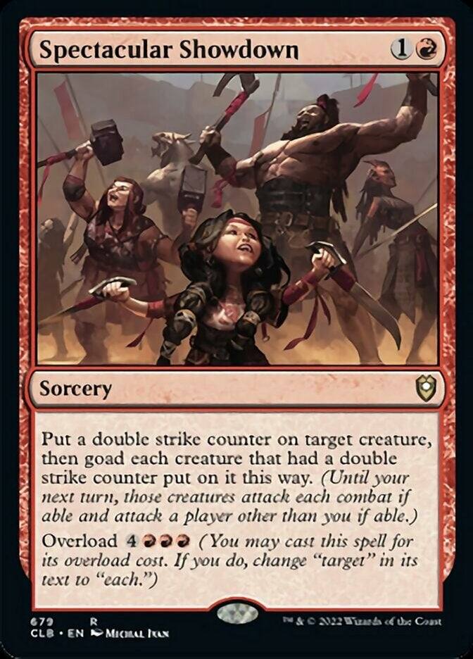 Spectacular Showdown [#679 Commander Decks] (CLB-R)