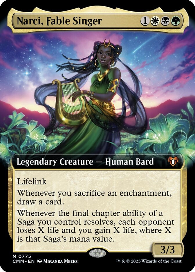 Narci, Fable Singer [#0775 Extended Art] (CMM-M)