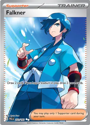 Falkner - 251/193 (PAL) Ultra Rare - Near Mint Holofoil