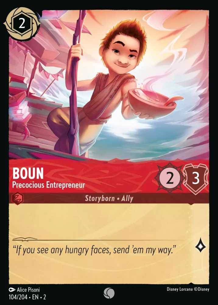 Boun - Precocious Entrepreneur (Rise of the Floodborn 104/204) Common - Near Mint