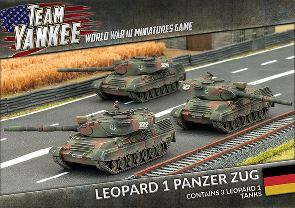 Flames of War: Team Yankee WW3: West German (TGBX03) - Leopard 1 Panzer Zug (OOP)