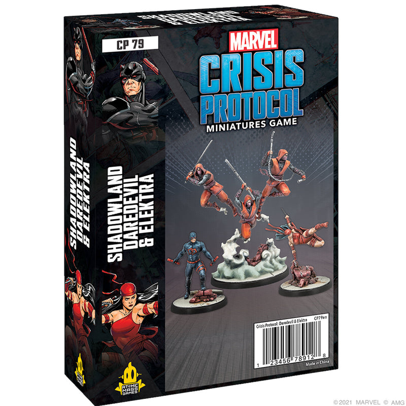 Marvel: Crisis Protocol (CP79) - Shadowland Daredevil & Elektra