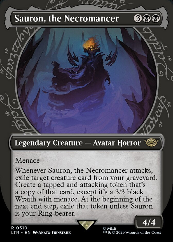 Sauron, the Necromancer [#0310 Showcase] (LTR-R)