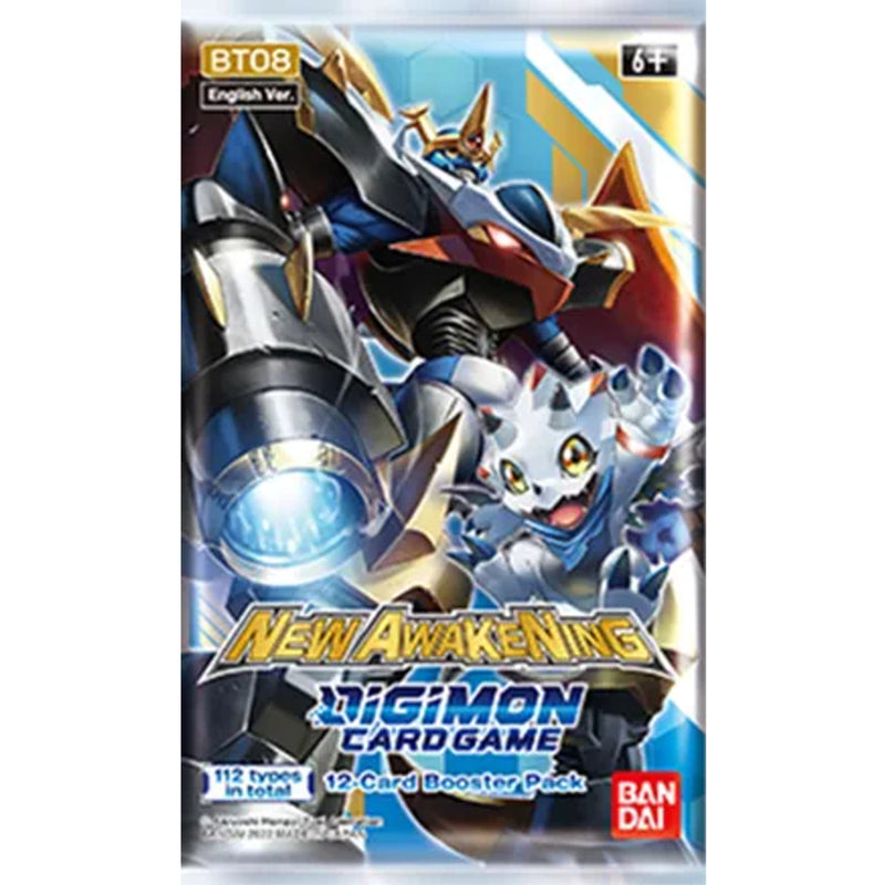 Digimon TCG: Booster 08 - New Awakening Booster Pack