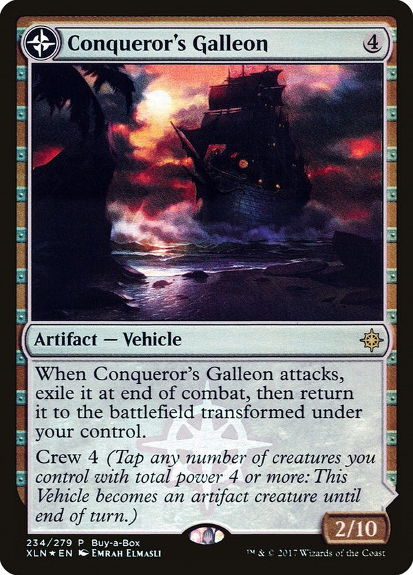 Conqueror's Galleon // Conqueror's Foothold (XLN-R-BAB)