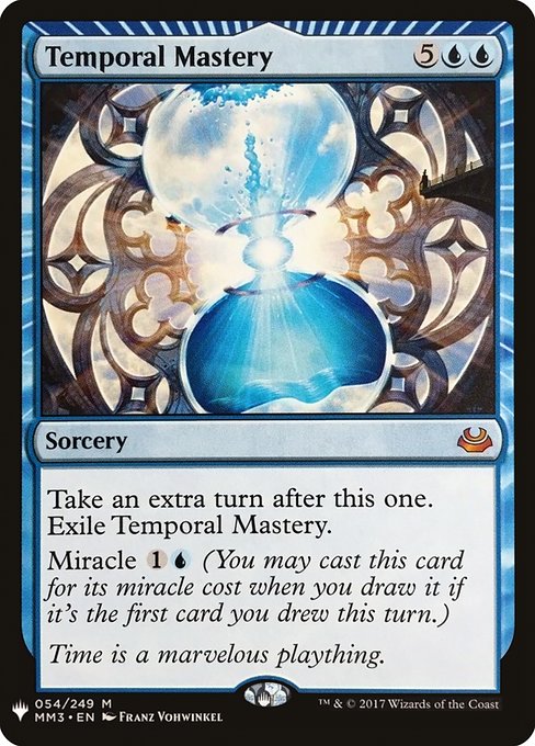 Temporal Mastery [Mystery Booster #0517] (MM3-M)