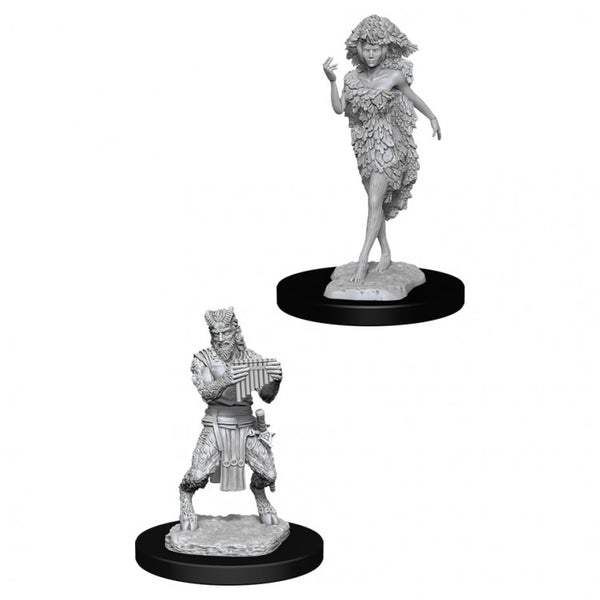 D&D: Nolzur's Marvelous Miniatures - Satyr & Dryad W11