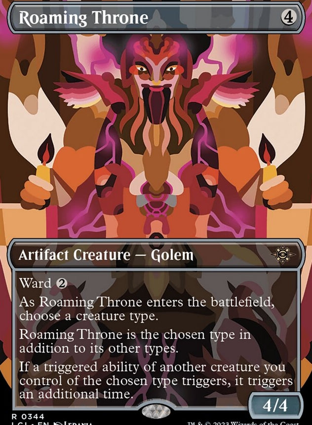 Roaming Throne [#0344 Borderless] (LCI-R)