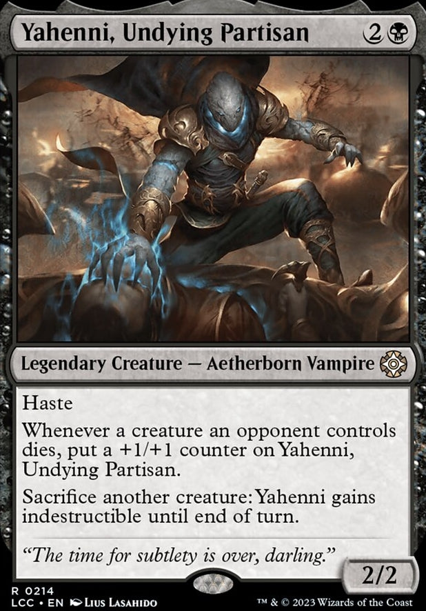 Yahenni, Undying Partisan [