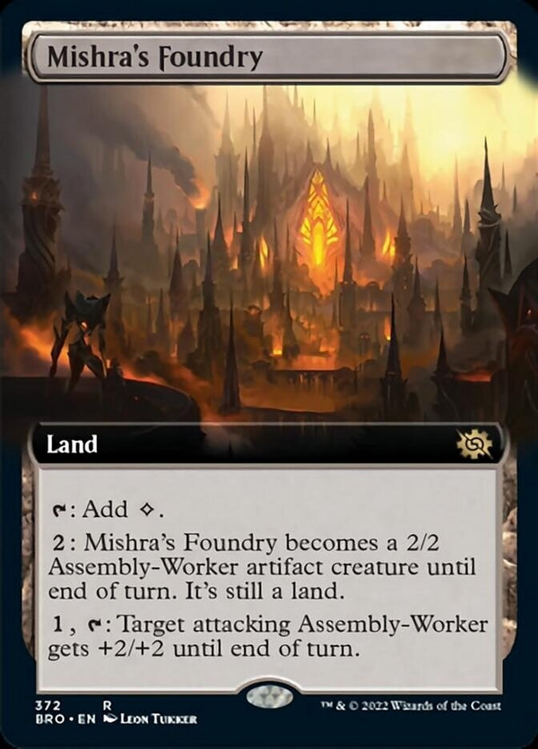 Mishra's Foundry [#372 Extended Art] (BRO-R)