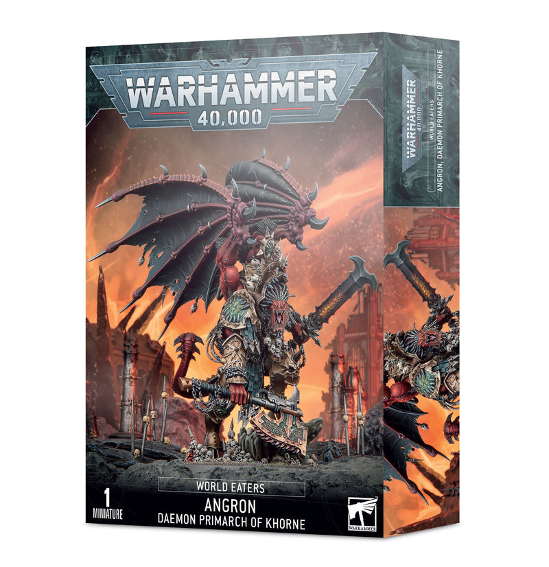 40K: Heretic Astartes: World Eaters - Angron, Daemon Primarch of Khorne