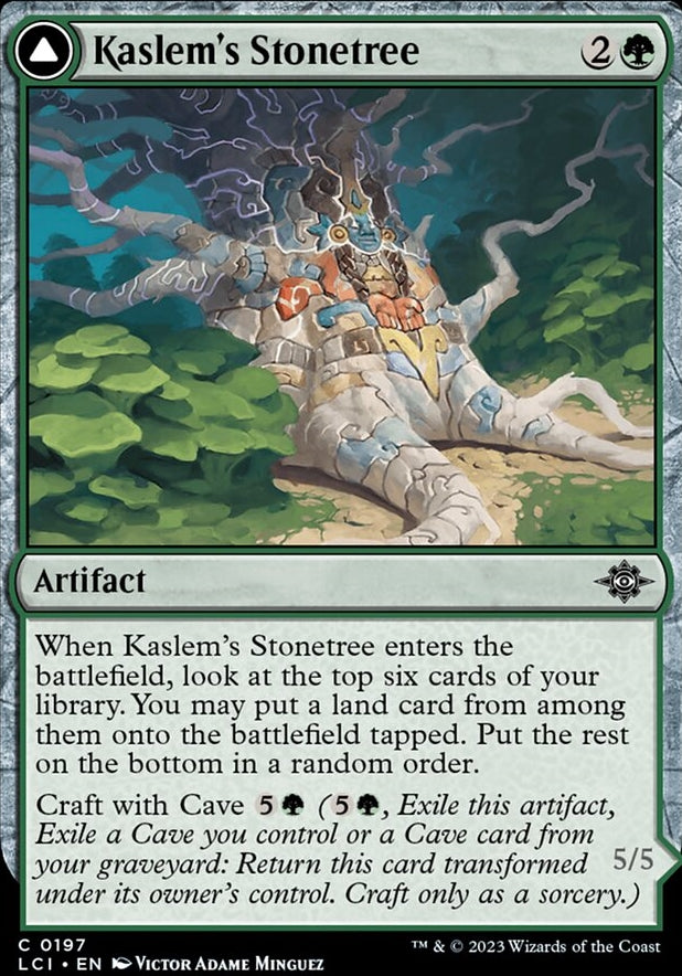 Kaslem's Stonetree // Kaslem's Strider [#0197] (LCI-C)
