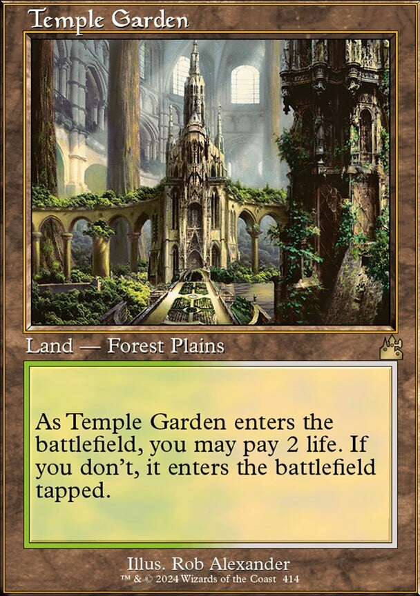 Temple Garden [#0414 Retro Frame] (RVR-R)