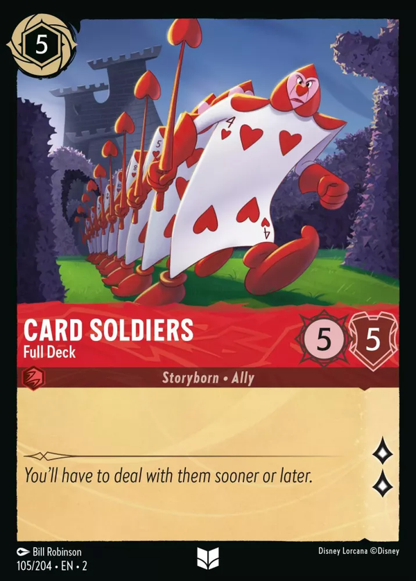 Card Soldiers - Full Deck (Rise of the Floodborn 105/204) Uncommon - Near Mint