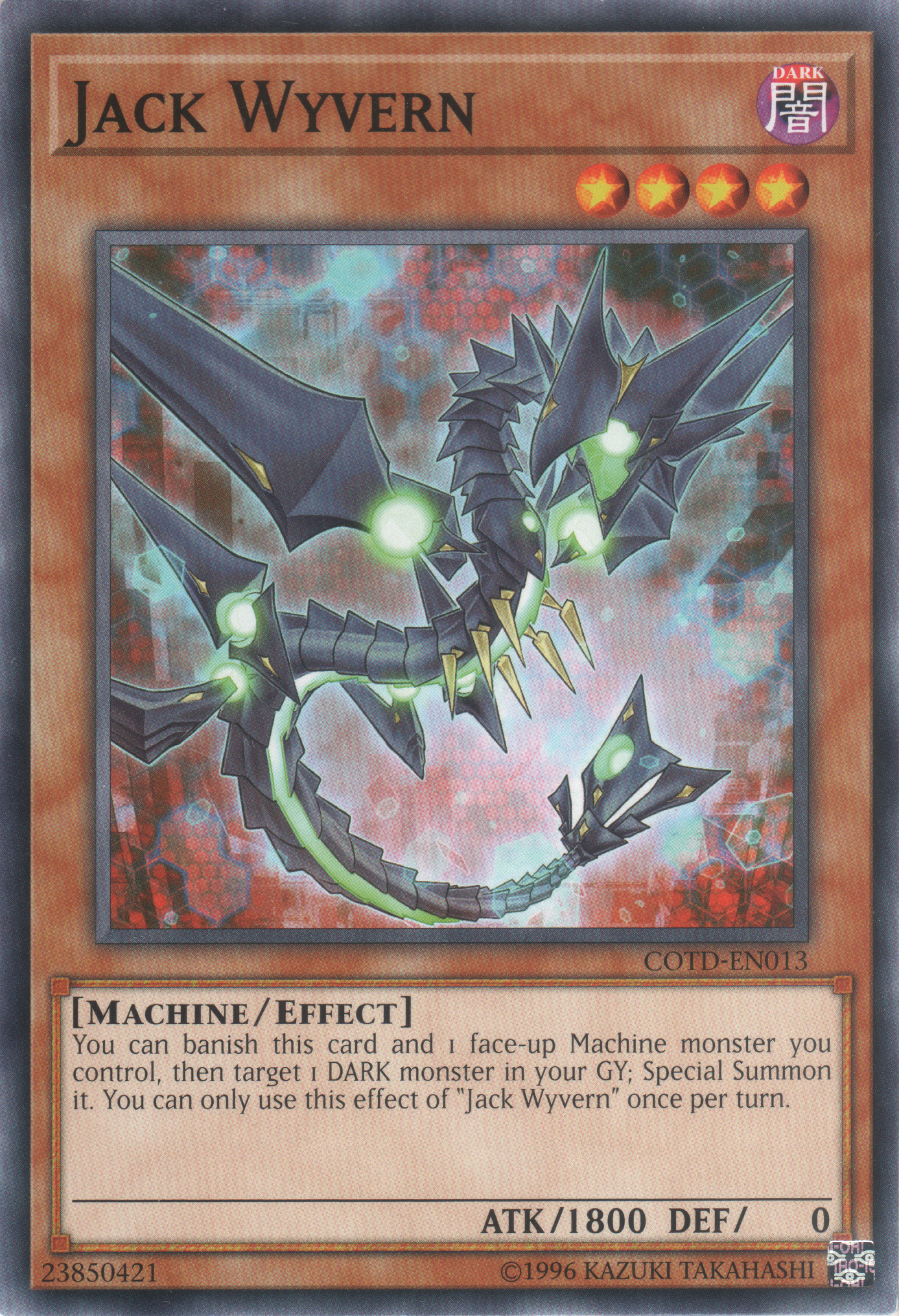 Jack Wyvern (COTD-EN013) Near Mint Unlimited - Common