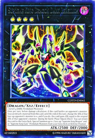 Supreme King Dragon Dark Rebellion (COTD-EN041) Near Mint Unlimited - Rare