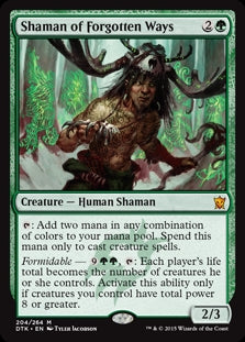 Shaman of Forgotten Ways (DTK-M)