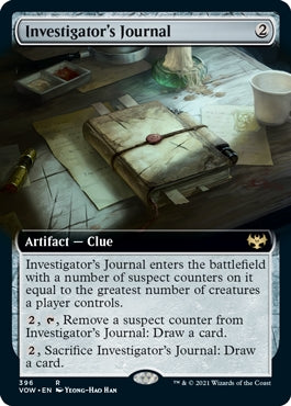 Investigator's Journal [#396 Extended Art] (VOW-R)