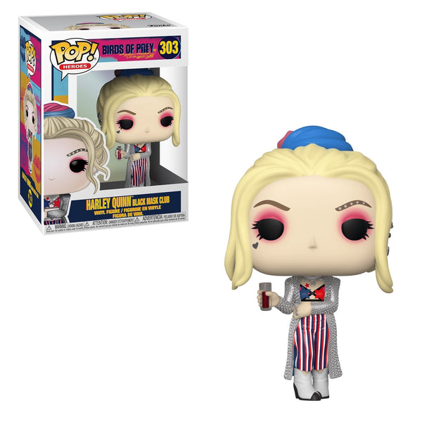 POP Figure: DC Birds of Prey #0303 - Harley Quinn Black Mask Club