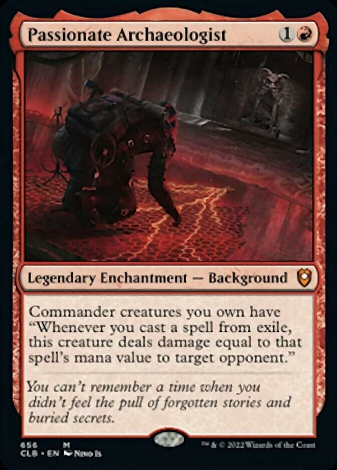 Passionate Archaeologist [#656 Commander Decks] (CLB-M-FOIL)