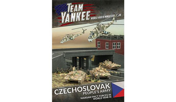 Flames of War: Team Yankee WW3: Rules Supplement (TY503) - Czechoslovak People's Army (Booklet + 39 Cards)