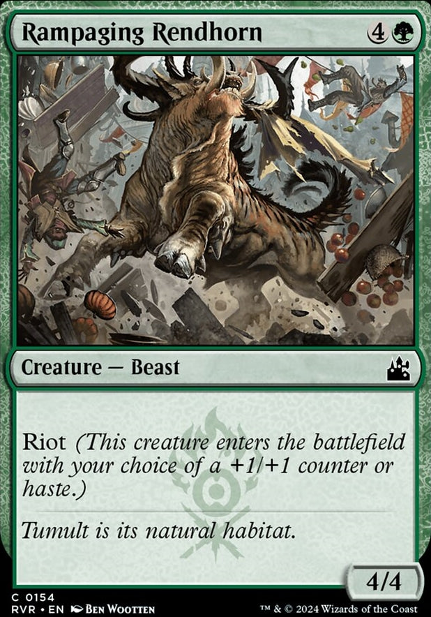 Rampaging Rendhorn [#0154] (RVR-C)
