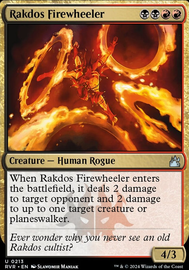 Rakdos Firewheeler [#0213] (RVR-U)