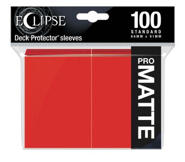 Ultra-PRO: PRO-Matte Eclipse - Apple Red (100)