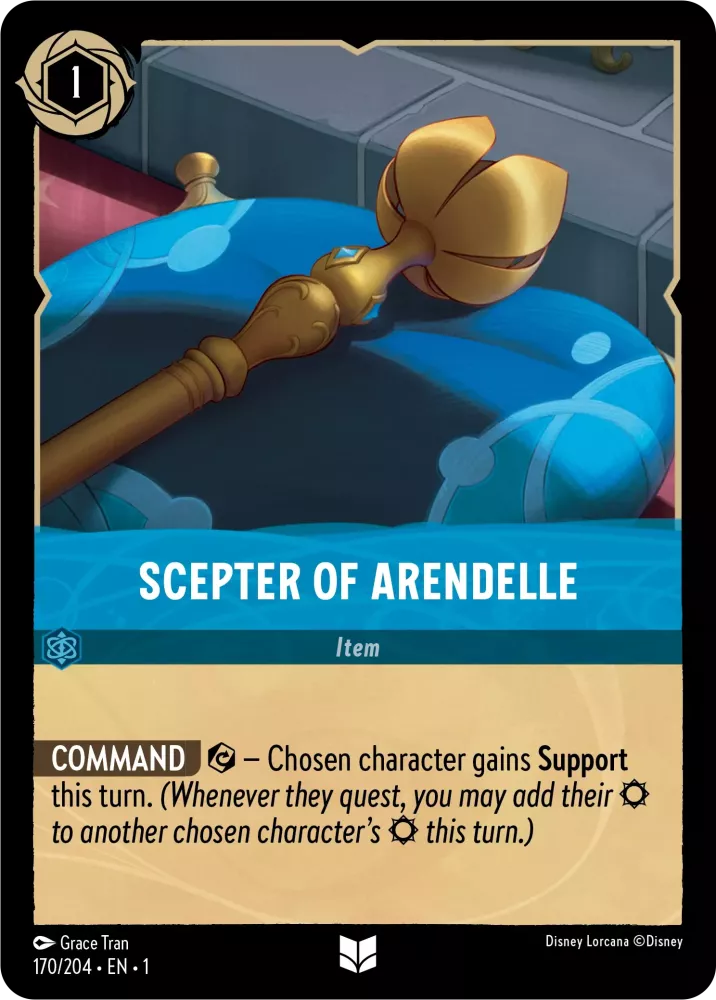 Scepter of Arendelle (The First Chapter 170/204) Uncommon - Near Mint